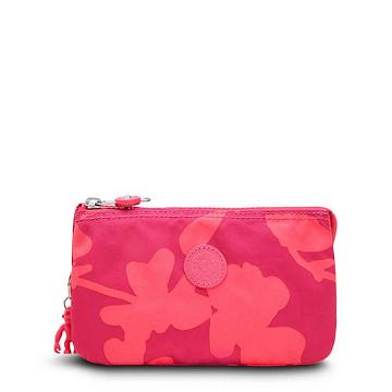 Kipling Creativity Large Printed Kese Çanta Pembe | TR 1489JP